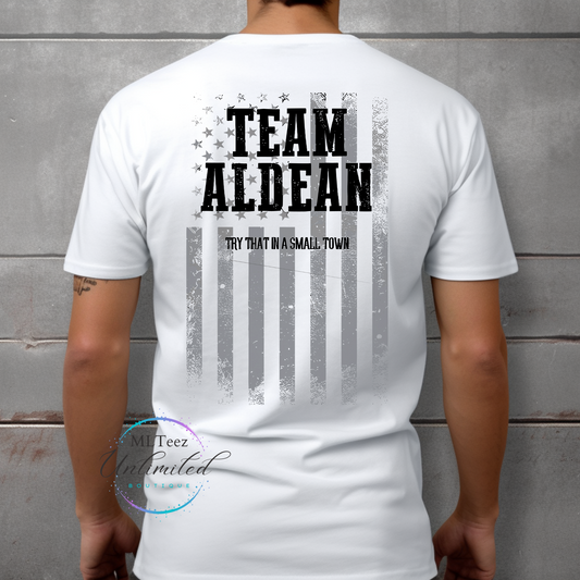 Patriotic Team Aldean Try That in a Small Town DTF Direct To Film