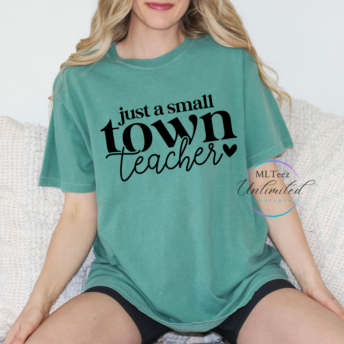 Just a Small Town Teacher DTF Direct To Film